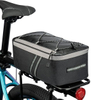 Rear Bike Rack Bag with Rain Cover, Waterproof Bicycle Ebike Saddle Bag Cycling Pannier Trunk Carrier