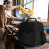 Deluxe Insulated Dual Compartment Lunch Bag with Heavy-Duty Zipper for Work Jobsite Office Picnic Outdoor Daily Use