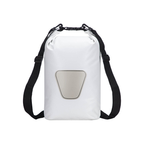 Translucent PVC 15L Dry Bag Unisex Open Closure Outdoor Waterproof Bucket Bag for Travel Sports Rafting Backpack
