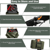 Foldable Large Capacity Bike Travel Bag with Shoulder Strap for 20-26 inch Bicycle Transport Storage Outdoor Cycling Trip