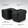 Heavy-Duty Large Capacity Motorcycle Saddlebag with Quick Release Buckles for Touring Travel Outdoor Adventure Riding