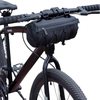 Waterproof Reflective Bike Handlebar Bag with Detachable Shoulder Strap for Road Mountain Cycling Commuting Travel