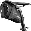 Expandable Large Capacity Waterproof Bike Pannier Bag with Reflective Stripe for Commuting Touring Grocery