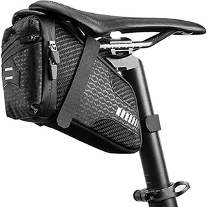 Expandable Large Capacity Waterproof Bike Pannier Bag with Reflective Stripe for Commuting Touring Grocery