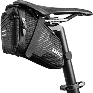 Expandable Large Capacity Waterproof Bike Pannier Bag with Reflective Stripe for Commuting Touring Grocery
