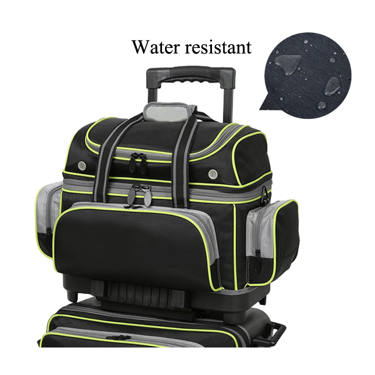 Fashion Sport Tote Trolley Roller 4 Ball Bowling Bag with Wheels (EP-SB173)