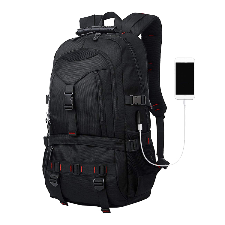 Fashion Waterproof Hiking Camping Computer Outdoor Sport Laptop Backpack Travel with USB Charger (EP-SB250)