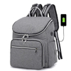 Factory Price Diaper Backpack with Multiple Pocket with USB Charger (EP-MB001)