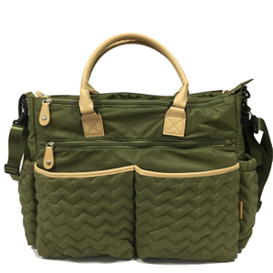 Fashion diaper bags mummy baby bag with stroller straps waterproof stylish designer tote for moms (T01629)