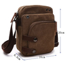 Fashion Travel Briefcase Shoulder Canvas Small Mini Messenger Bag(EP-SB233)