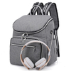 Factory Price Diaper Backpack with Multiple Pocket with USB Charger (EP-MB001)