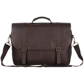 High Quality Working Briefcase Shoulder Leather Messenger Bag (EP-SB226)