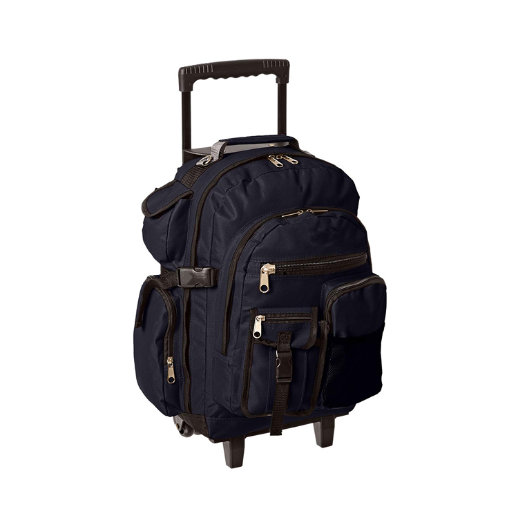New Design Luggage Trolley Travel Backpack with Wheels (EP-SB191)