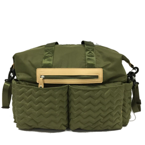 Large Travel Bag Tote Mummy Bag Baby Diaper Changing Bag Baby Diaper Bag (T01622)