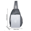 2019 New Product Crossbody Chest Messenger Shoulder Bag Custom Sling Bag Sports (EPJ-SB010)