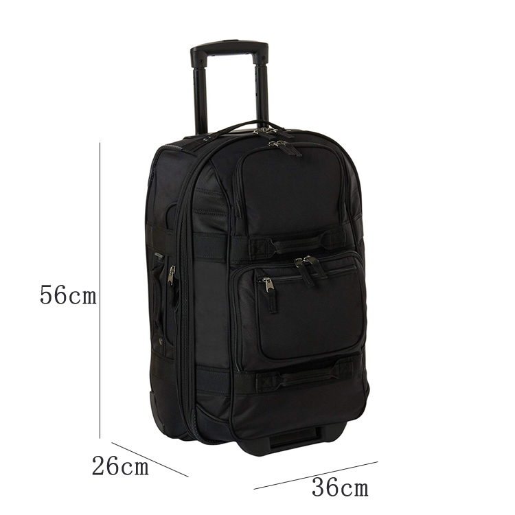 Factory Travel Trolley Bag Custom Made Logo Durable Duffel Luggage Waterproof Travel Bag with Wheels (EP-TB306)