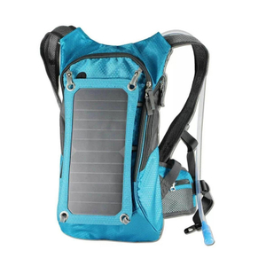 Outdoor Sports Solar Power Charger Water Bladder Solar Hydration Backpack for Hiking Camping (EP-SB128)