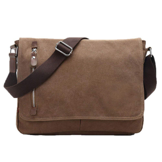 Hot Selling Working Briefcase Shoulder Canvas Messenger Bag (EP-SB227)