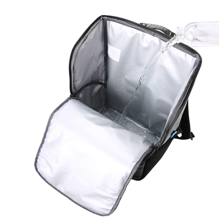 Waterproof Thermal Bag Insulated Backpack with Cooler Compartment for Lunch Picnic Hiking Camping (EP-CB291)