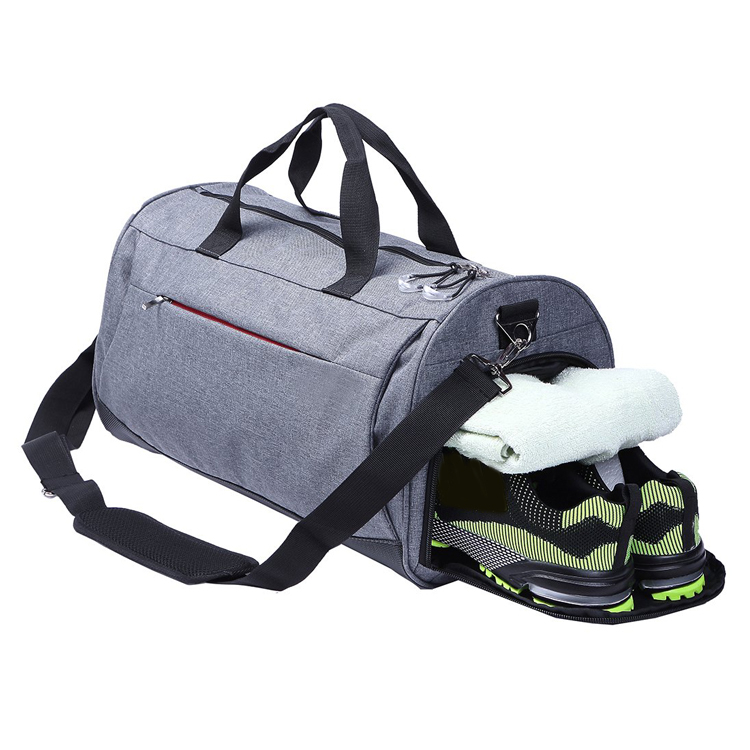 Low Price Light Weight Big Capacity Sport Duffel Gym Bag with Shoe Compartment (EPJ-SB015)