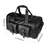 45L Gym Tote Bag Travel Duffel Bag Leather Sports Bag with Shoes Compartment (EP-SB061)