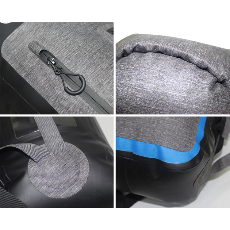 Large Capacity Outdoor Boating Floating Hiking Waterproof Dry Backpack (EP-SB256)