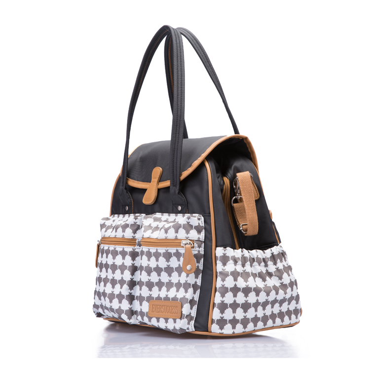 Mommy Bag Waterproof Fashion Adult Baby Diaper Bag Tote(HC19-C102)