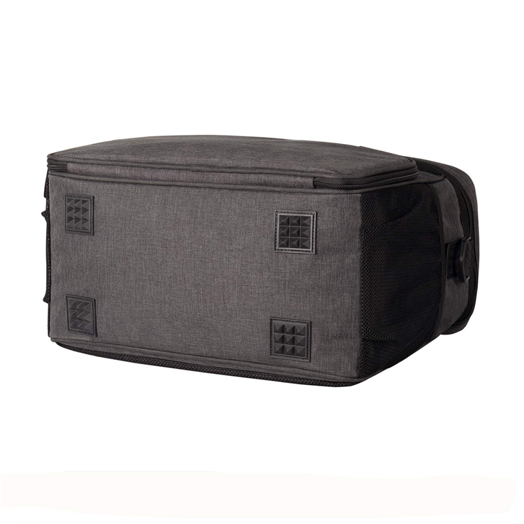 Custom Logo Pet Food Weekend Tote Dog Travel Bag with 2 Bowls (EP-TB311)