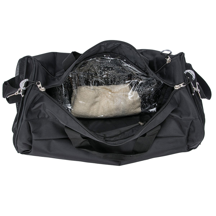 Hot Selling Travel Fitness Duffel Gym Sports Bag with Shoe Compartment (EP-SB072)