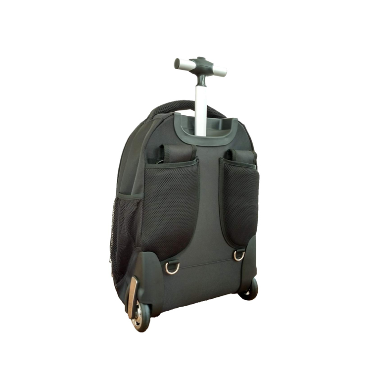 Custom Business Travel Backpack Luggage Trolley Bags with Wheels (EP-SB193)