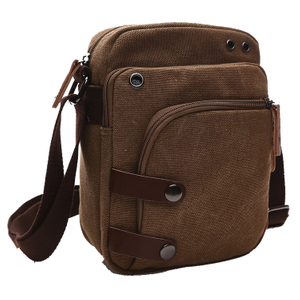 Fashion Travel Briefcase Shoulder Canvas Small Mini Messenger Bag(EP-SB233)