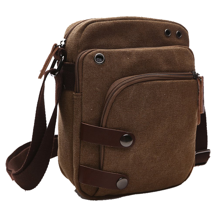 Fashion Travel Briefcase Shoulder Canvas Small Mini Messenger Bag(EP-SB233)