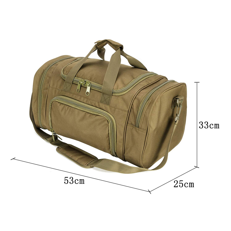 Hot Selling Waterproof Tote Sports Travel Duffel Sport Fitness Canvas Gym Bag (EPJ-SB026)