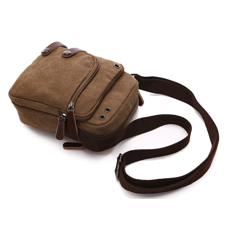 Fashion Travel Briefcase Shoulder Canvas Small Mini Messenger Bag(EP-SB233)