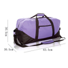 Low Price Custom Waterproof Fitness Tote Sports Travel Duffel Gym Bag for Women Girl (EPJ-SB021)