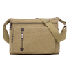 Cheap Custom Logo School Outdoor Travel Briefcase Shoulder Messenger Canvas Bag (EPJ-SB037)