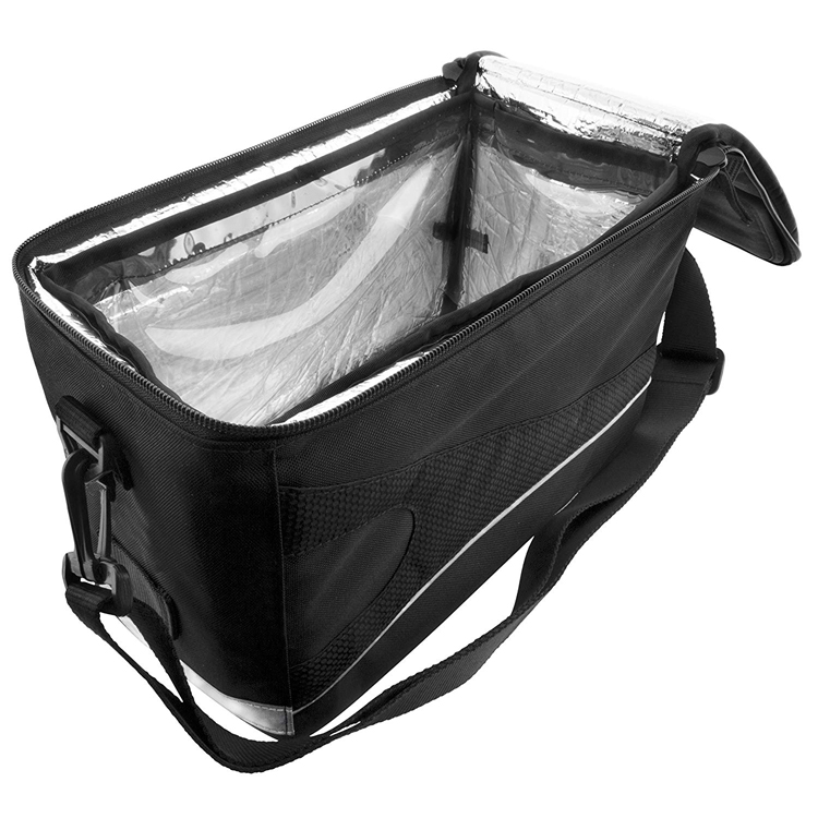 High Quality Insulated Bike Bicycle Cooler Bag for Lunch Food Cans Wine Beer (EPJ-SB081)