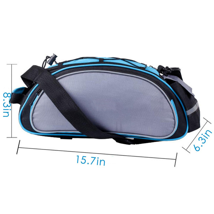 Factory Price Bike Rack Pannier Trunk Basket Back Seat Shelf Pouch Cycling Bicycle Rear Bag (EPJ-SB078)