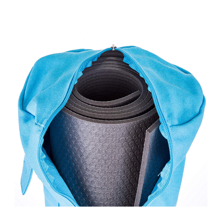 Low Price Custom Logo Design Fitness Gym Yoga Tote Bag with Pocket (EPJ-SB114)
