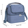 Low Price Tote Cooling Waterproof Thermal Insulated Double Layer Cooler Bag (EPJ-SB130)