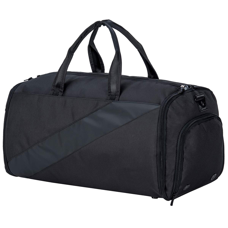 Quanzhou Factory Woman Girl Travel Fitness Duffel Sports Holdall Bag with Shoe Compartment (EPJ-SB031)