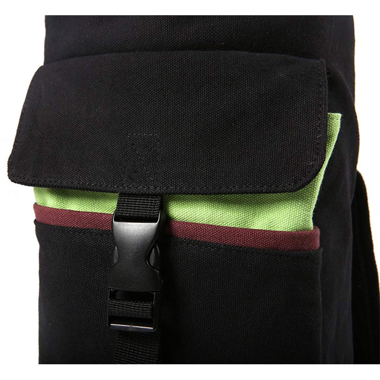 Top quality Custom Logo Design Fitness Gym Yoga Bag Cotton with Pocket (EPJ-SB119)