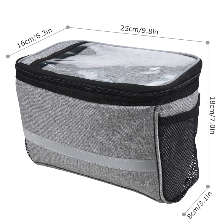 Top Quality Bike Rack Pannier Trunk Basket Back Seat Shelf Pouch Cycling Bicycle Front Bag (EPJ-SB076)
