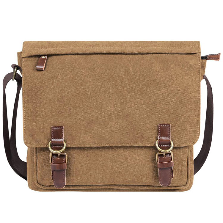 High Quality Outdoor Travel Briefcase Shoulder Canvas Bag Messenger (EPJ-SB041)