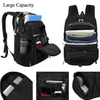 Anti-Theft Water Resistant Backpack With USB Charging Port Fit 16" Laptop (FP-190103)