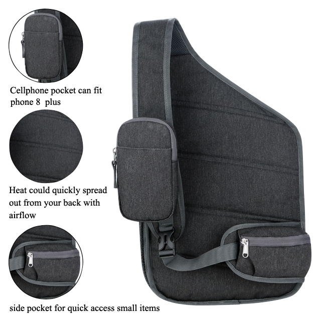 Multipurpose Daypacks Sling Comfortable Backpack Fits 15" Macbook (FP-190104)