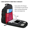 Anti-Theft Water Resistant Backpack With USB Charging Port Fit 16" Laptop (FP-190103)