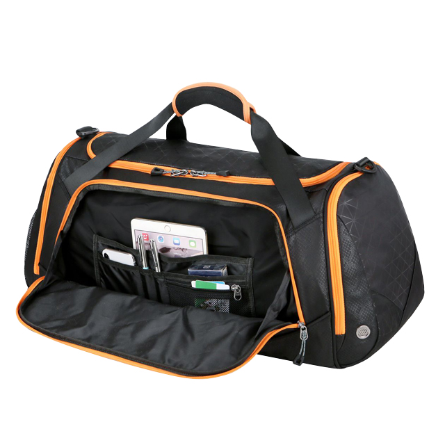The Travel Duffel Bag Sports Gym Bag with Shoes Compartment (FP-190106)
