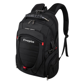Anti-Theft Water Resistant Backpack With USB Charging Port Fit 16" Laptop (FP-190103)