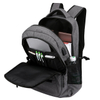 Anti-Theft Slim Business Computer Backpack Fits 15.6" Macbook With USB Charging Port (FP-190111)